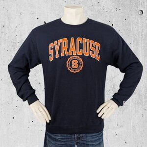 Champion Sweatshirt Size Medium Syracuse University Blue